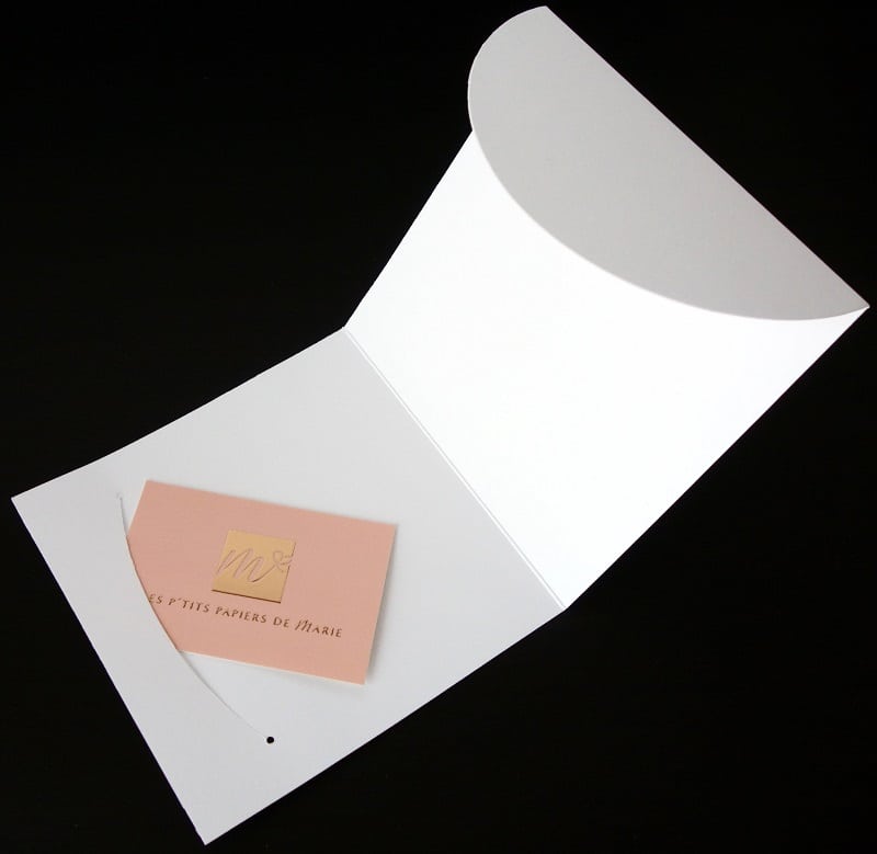 Pochette pour carte cadeau vide - Enveloppe carte d'invitation