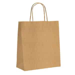 Lot de 50 sacs en papier kraft pour boutique et professionnels.