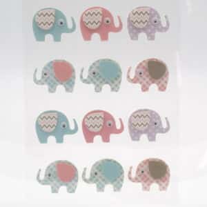 Stickers 3D Éléphants