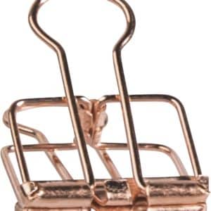 pince double clip rose gold