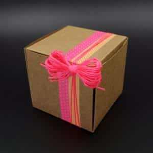 QLTY Boîte-Cadeau Orange Simple,boîte-Cadeau exquise,boîte-Cadeau danniversaire,Boite Surprise,Boîte-Cadeau Rigide,Cadeaux Boîte de présentation avec couvercles 
