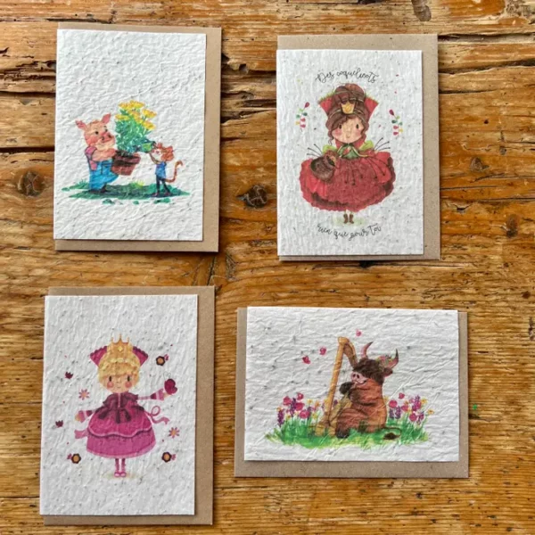 Les cartes de Lulu pour les enfants.